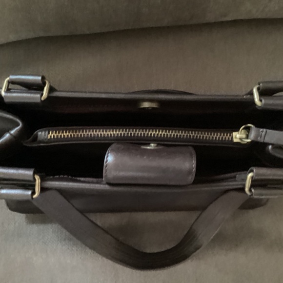 NWT Jones of New York  Dark Brown soft leather handbag - Picture 8 of 14